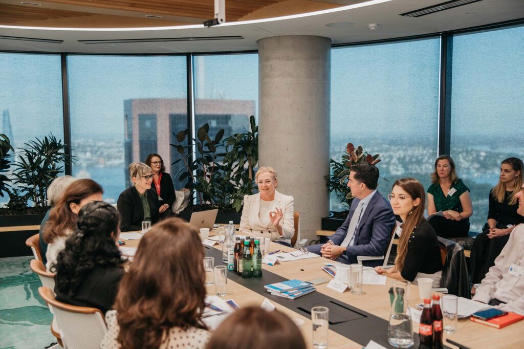 Participants at the roundtable