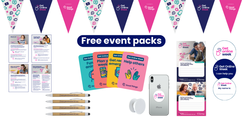 Get Online Week free event packs