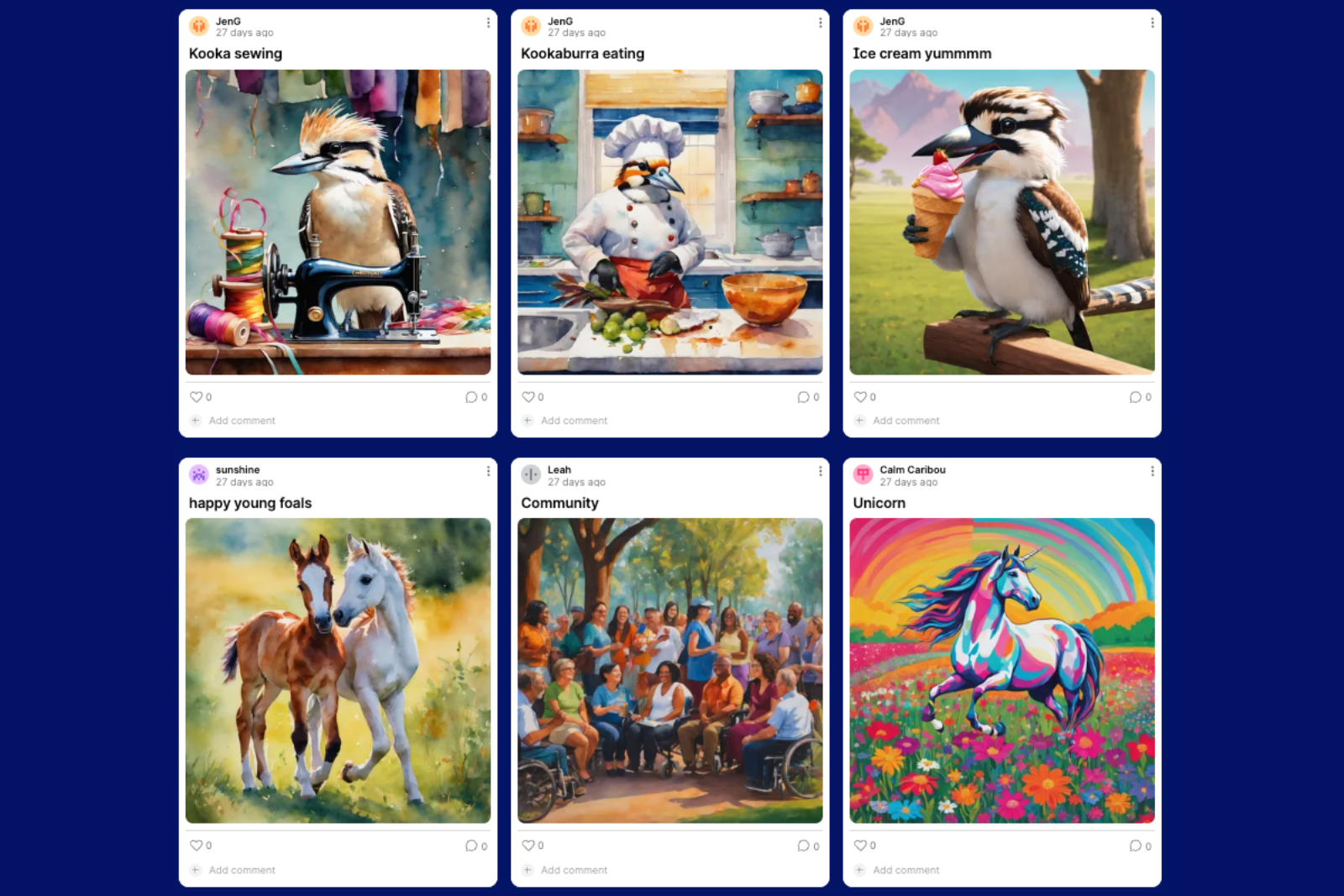 AI art gallery | Good Things Foundation
