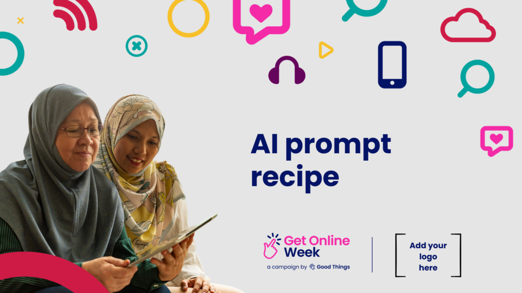 AI prompt recipe slide 1
