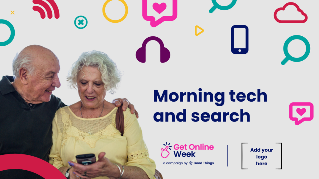 Morning tech and search slide 1