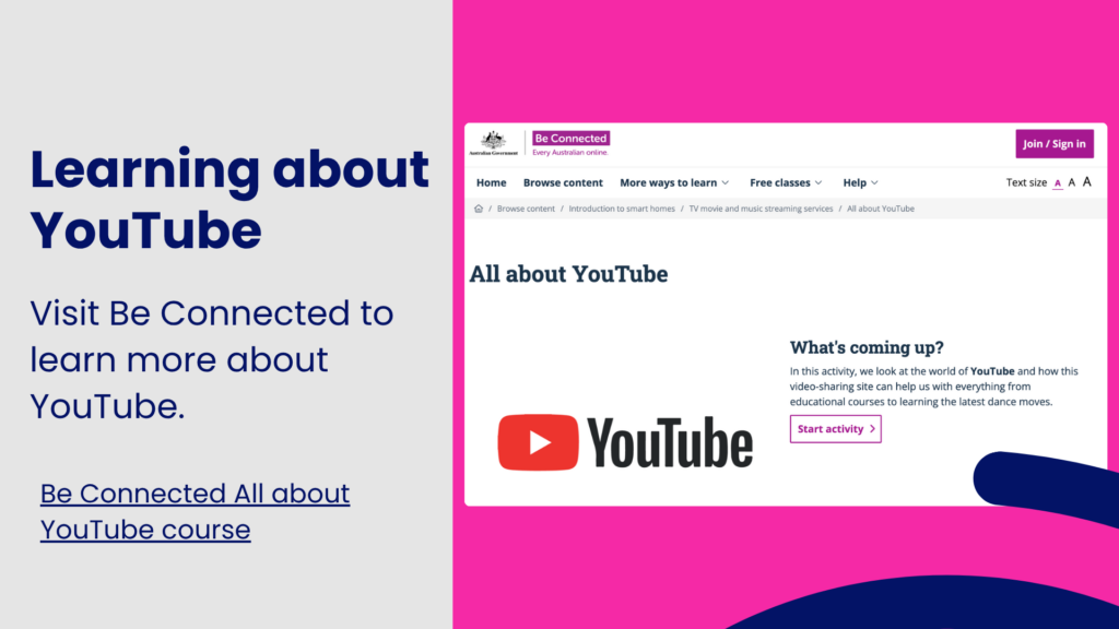 YouTube Karaoke learning slide