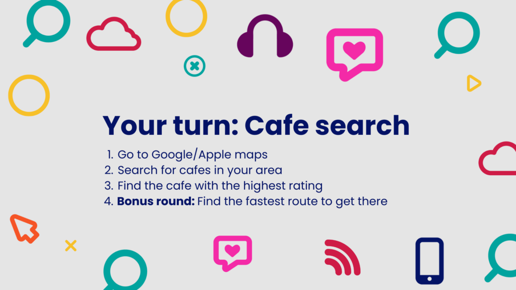 Morning tech and search your turn slide